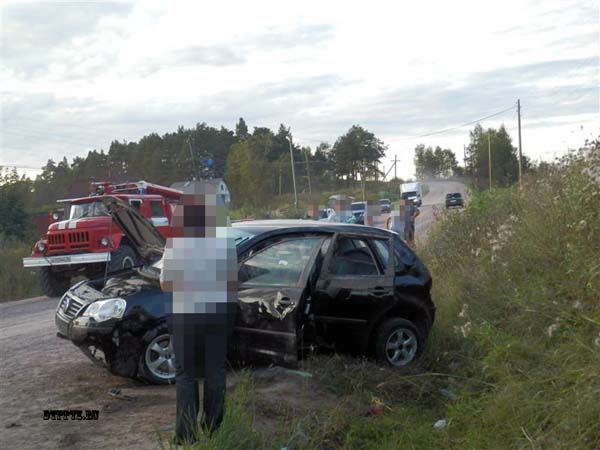Сортавальский район, 17 августа 2014 года, 20-20. ДТП с участием легкового автомобиля Фольксваген (Volkswagen Polo) произошло в поселке Красная Горка.